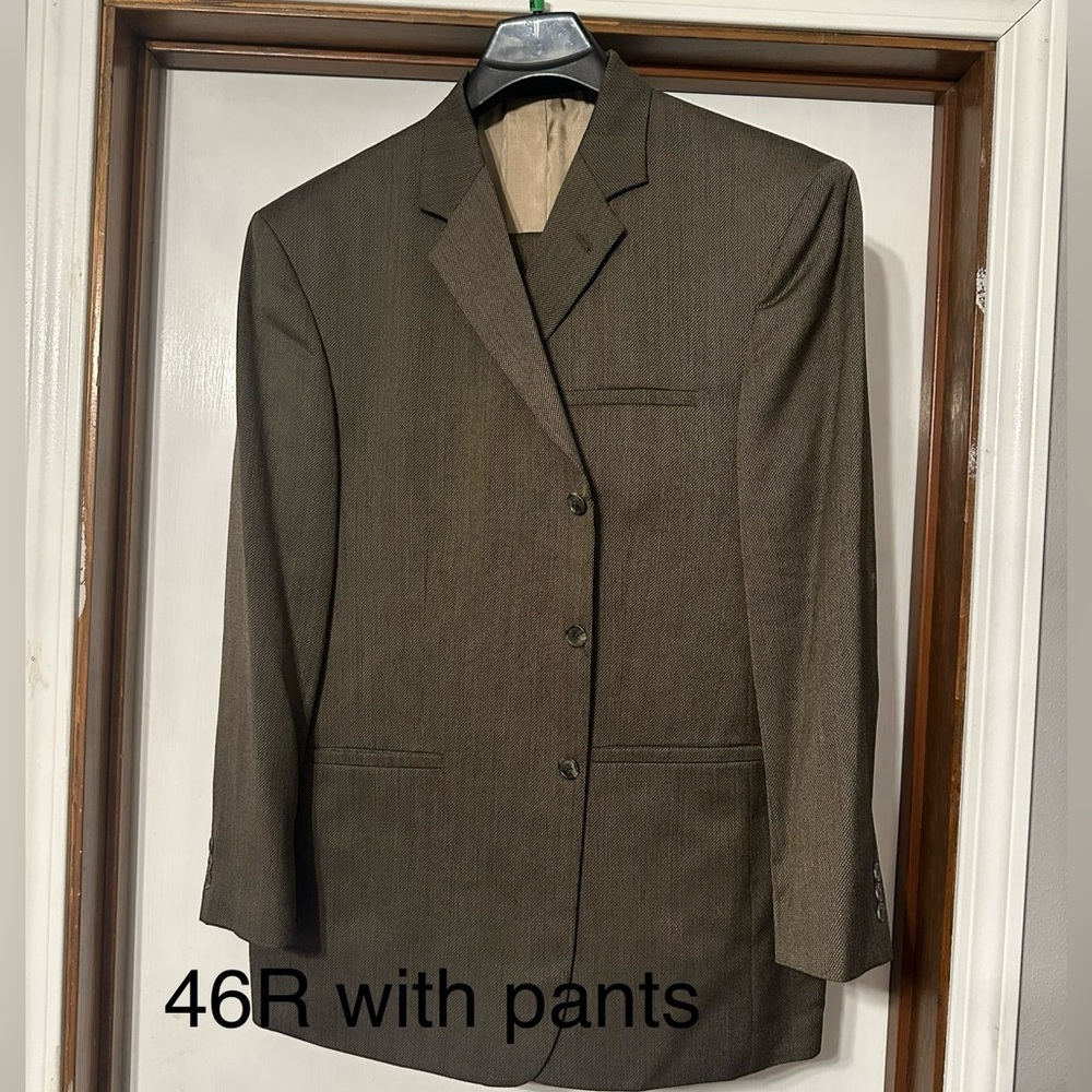 SOLD Men's Brown Suit Jacket and Pants